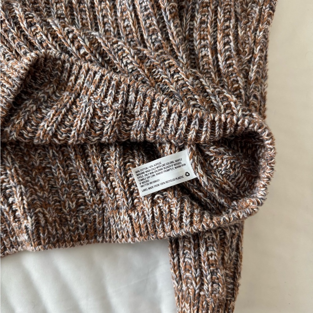 Universal Thread Brown Ribbed Sweater - image 5